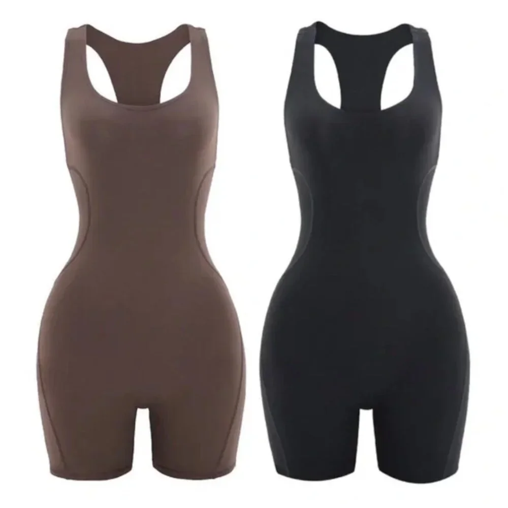 Davis Active Tank Romper Brown M/L - Picture 7 of 7
